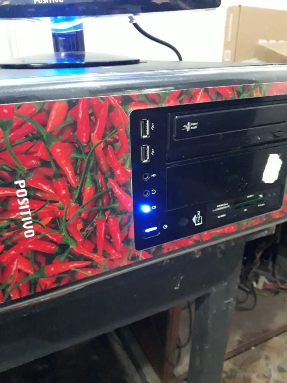 Computador Positivo, 4gb de memoria, 500gb hd, Windows 10, Monitor 18 polegadas  - Foto 2