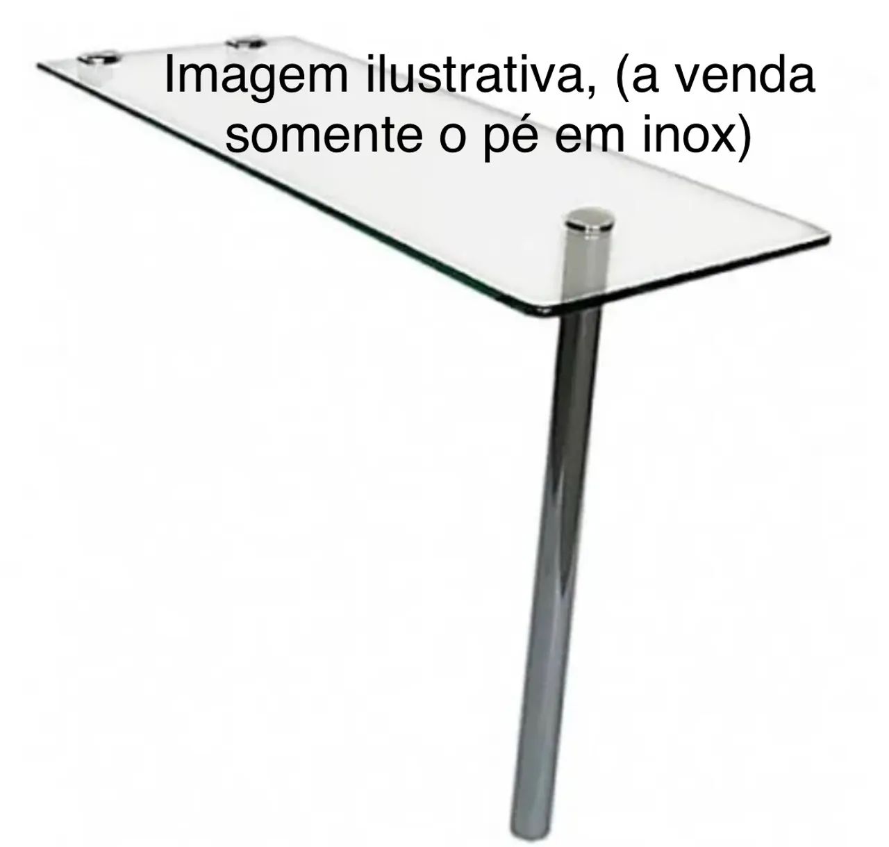 Pé em Inox para bancadas. - Foto 4
