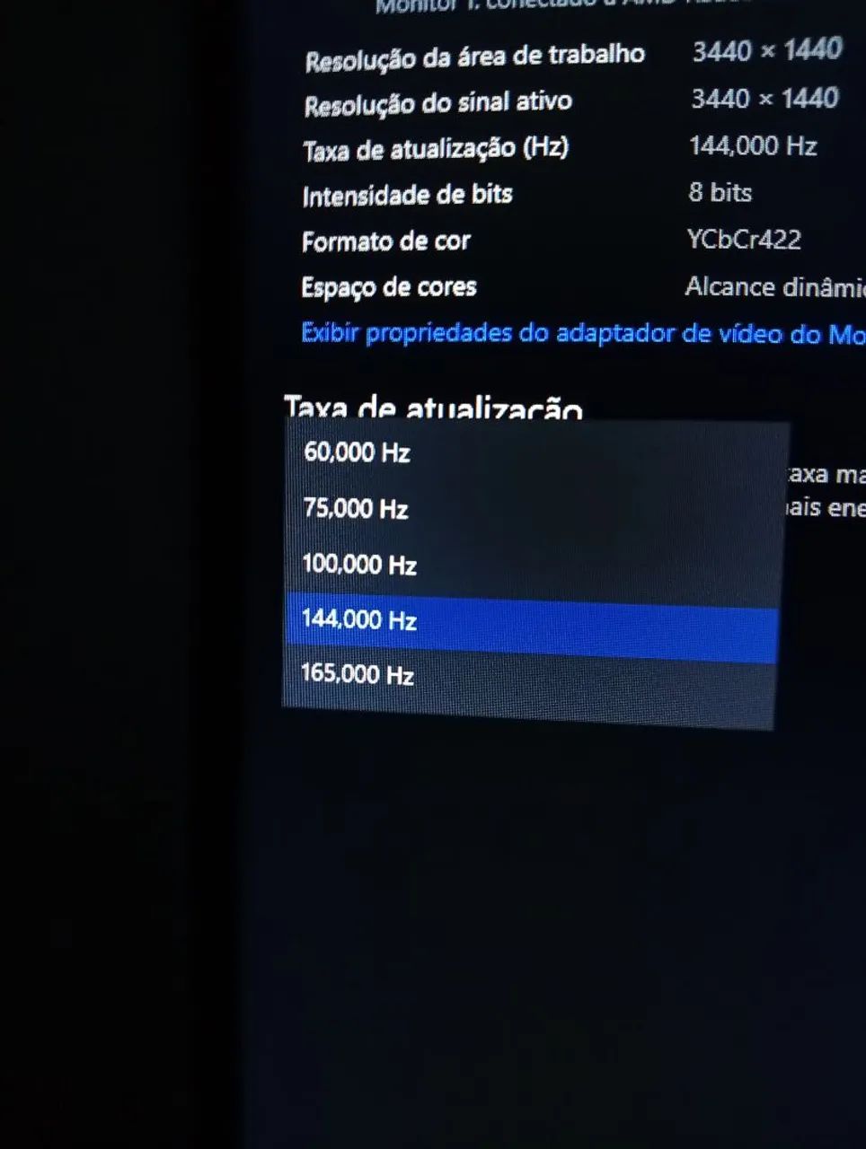 Monitor Gamer HQ 34 Polegadas UltraWide 165hz 1 ms VA - Foto 3