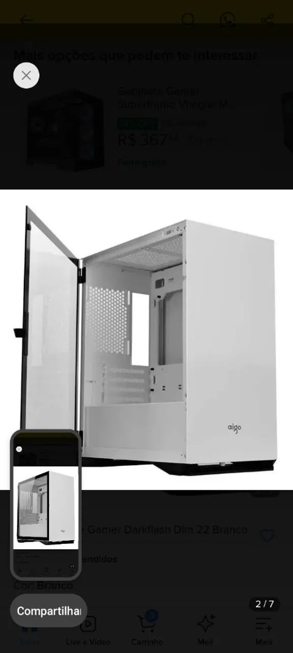 Gabinete gamer - Foto 2
