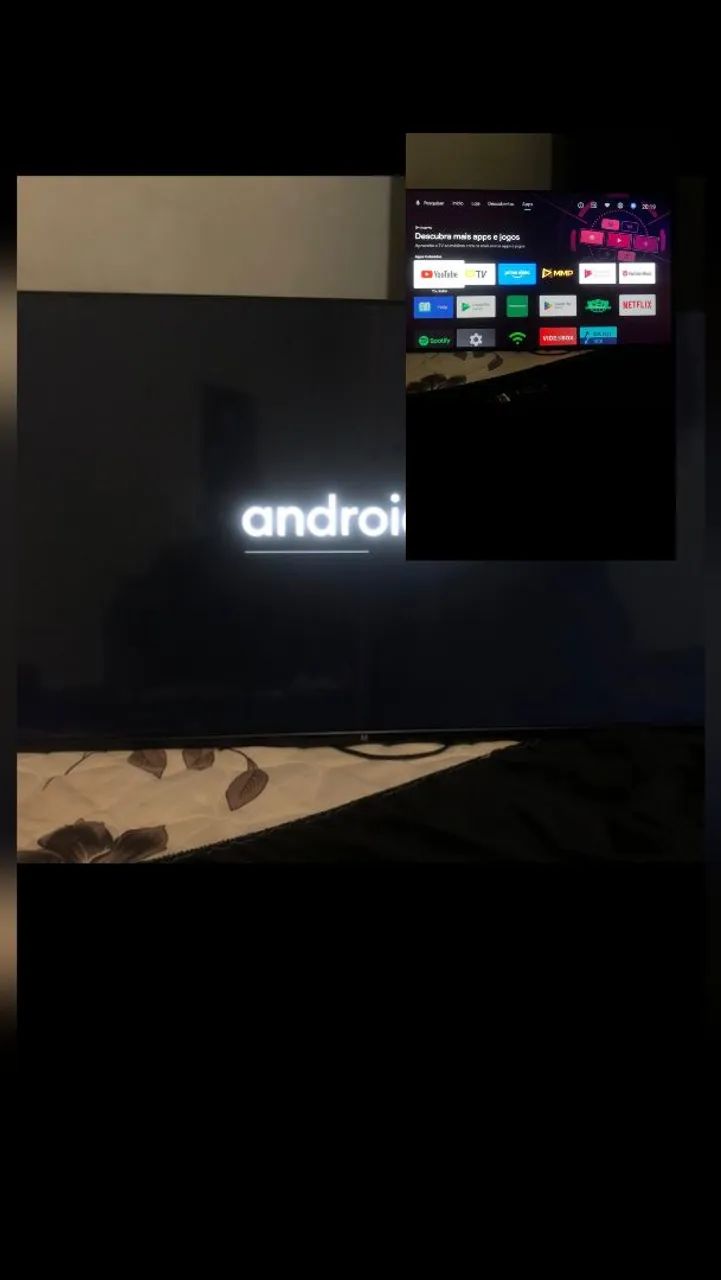 Vendo televisão semi nova 43 polegadas smart ,dá marca multe 