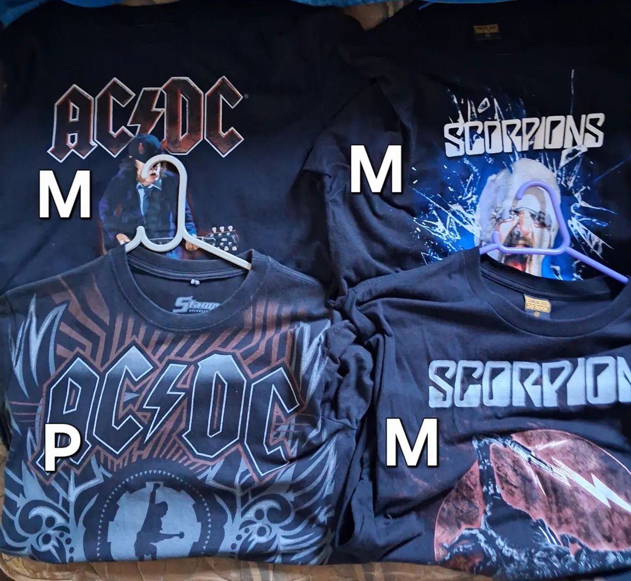 Camisas de rock e metal 2