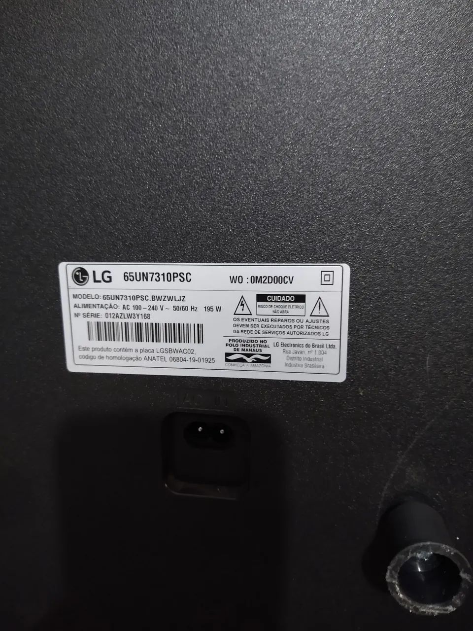 Tv 65 LG tela quebrada.  - Foto 4