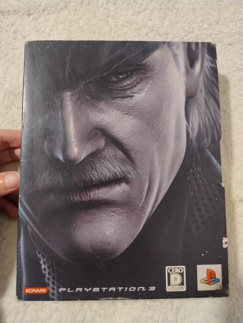 Metal Gear Solid 4 Edição Limitada Japonesa