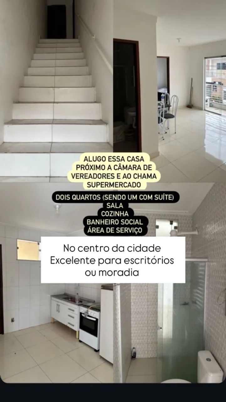 ALUGA-SE CASA NO CENTRO DE SERRINHA 