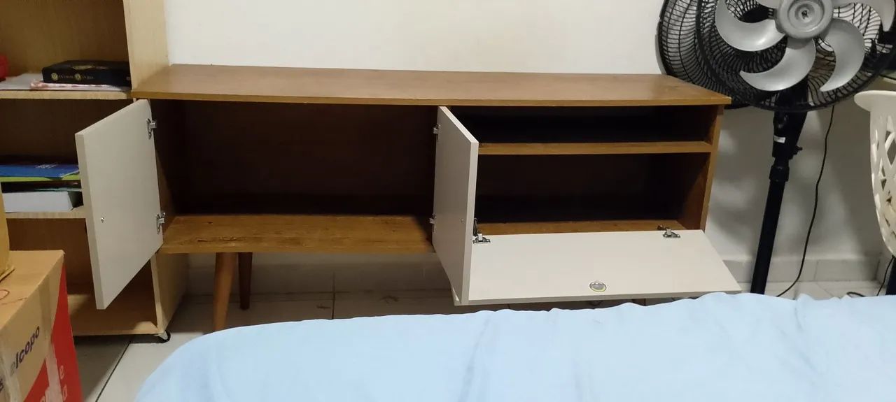 Rack retrô, para sala ou quarto - Foto 3