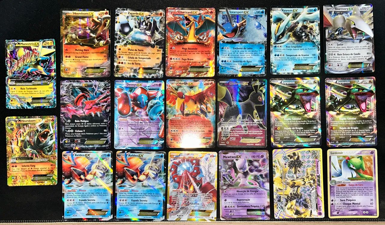 Cartas Pokemon raras 30% de desconto