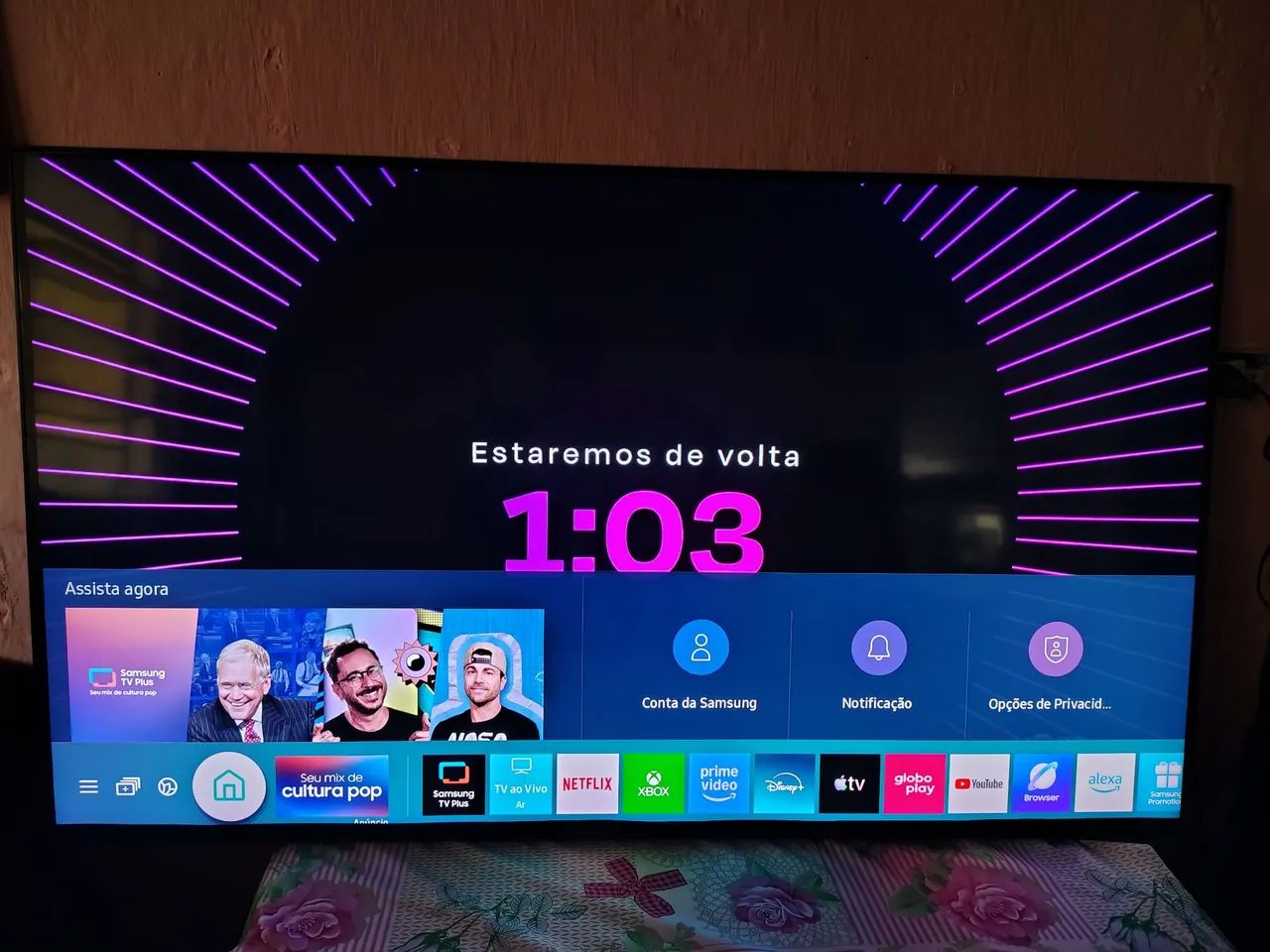 Smart TV Samsung 55 Polegadas 4k - Foto 3