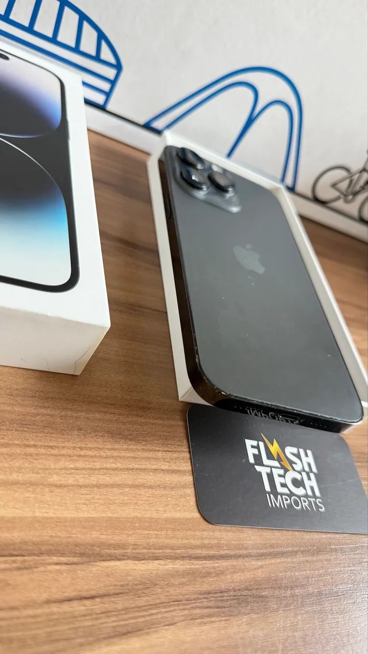 iphone 14 pro max 256gb black  - Foto 4