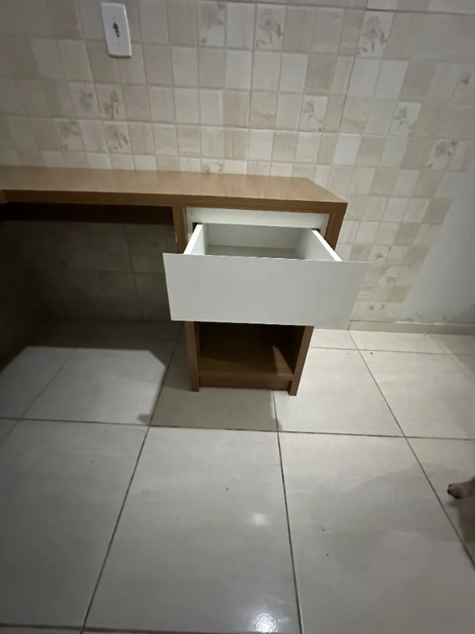 Mesa de Escritório L Sob Medida - Ótimo Estado - Foto 2