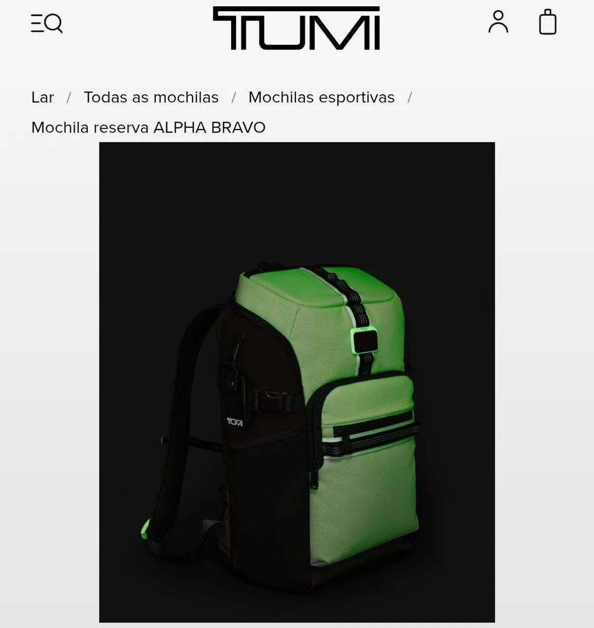 TUMI Alpha Bravo Reserve Backpack Chalk - Foto 5