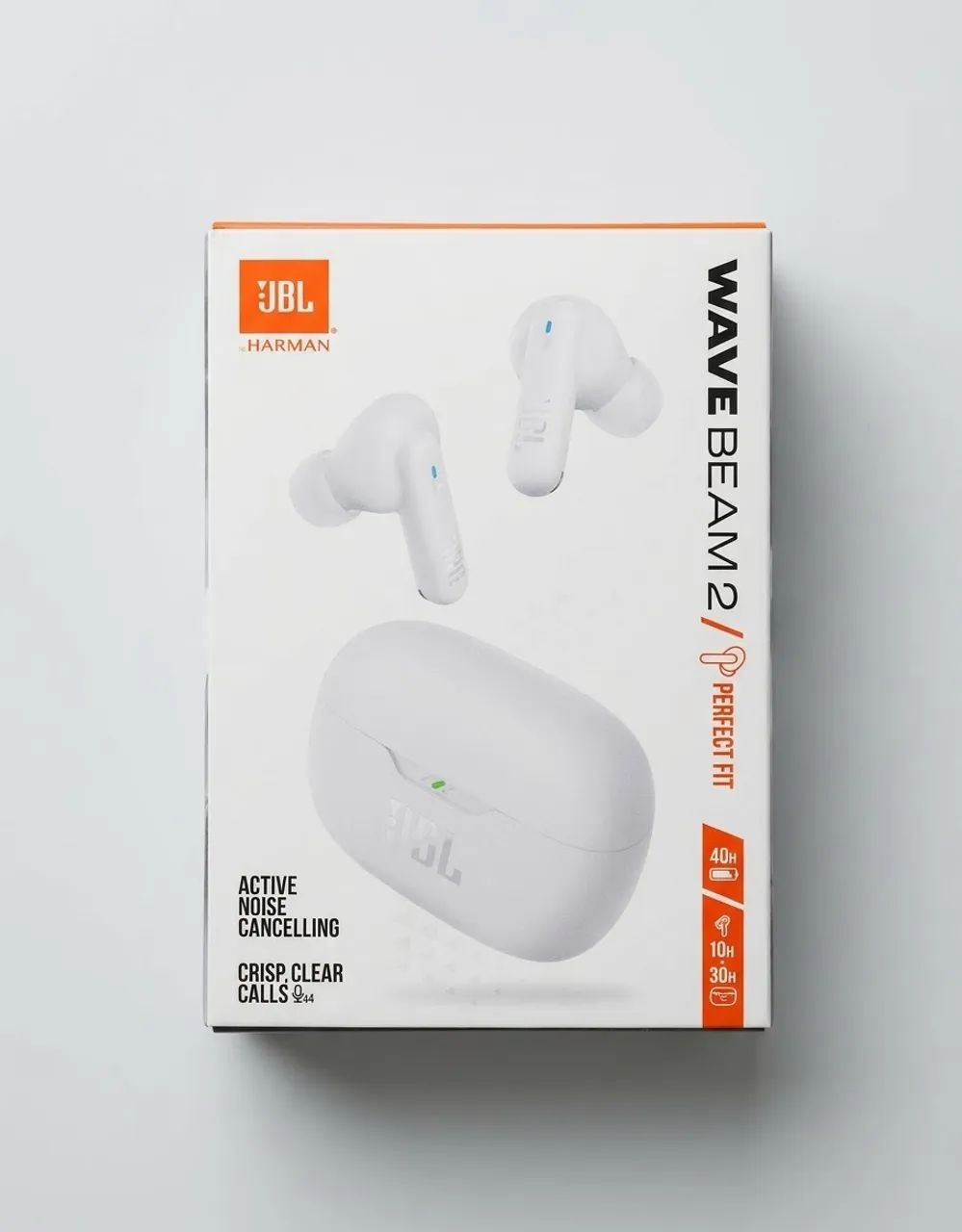 Fone De Ouvido - Wave Beam 2 Jbl - Branco -  Original - LACRADO