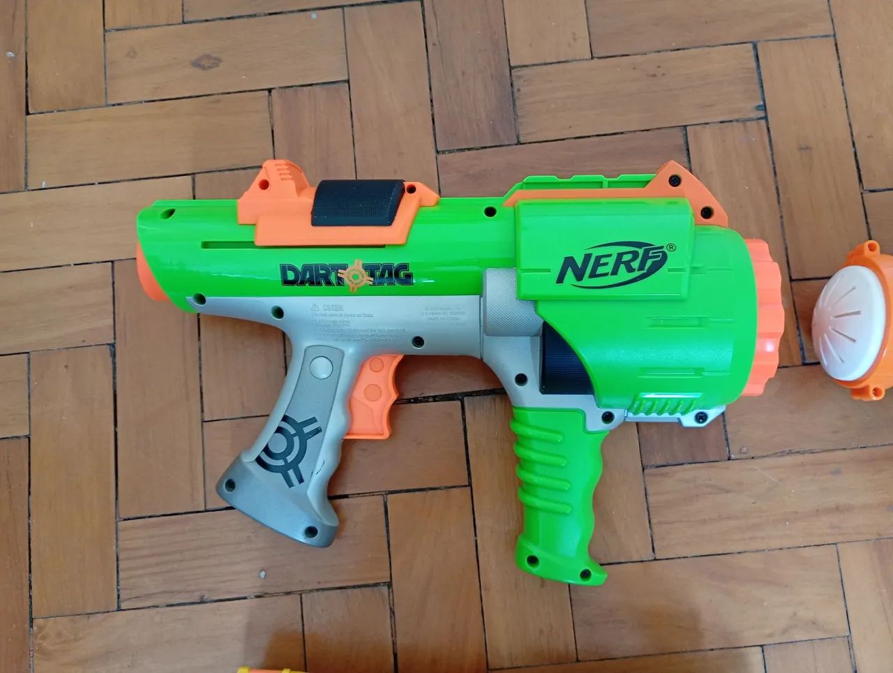 Lote armas de brinquedo Nerf e bazuca com dardos de brinde - Foto 3