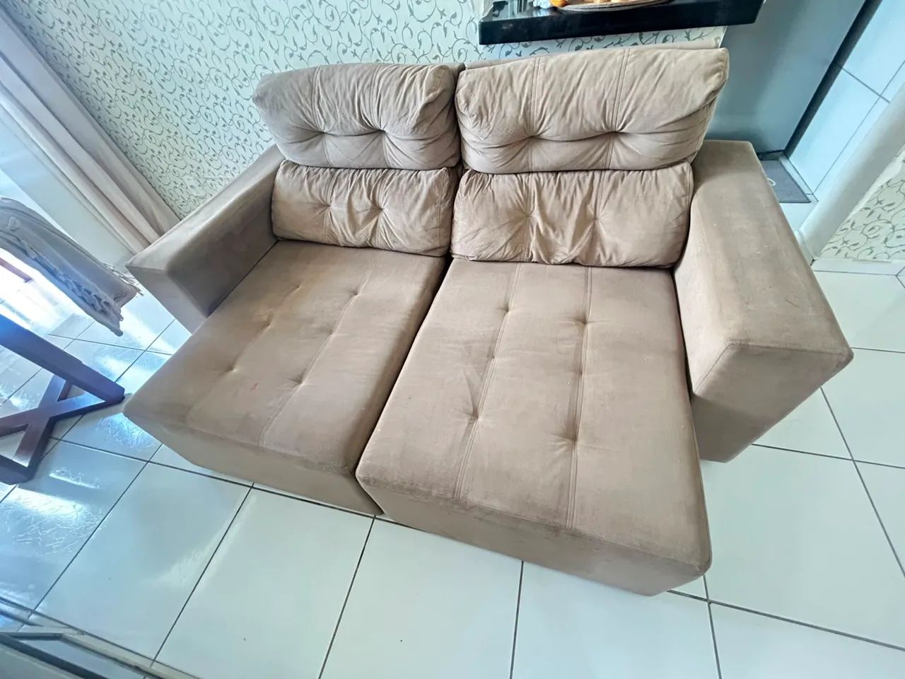 Sofá cama semi- novo - Foto 4