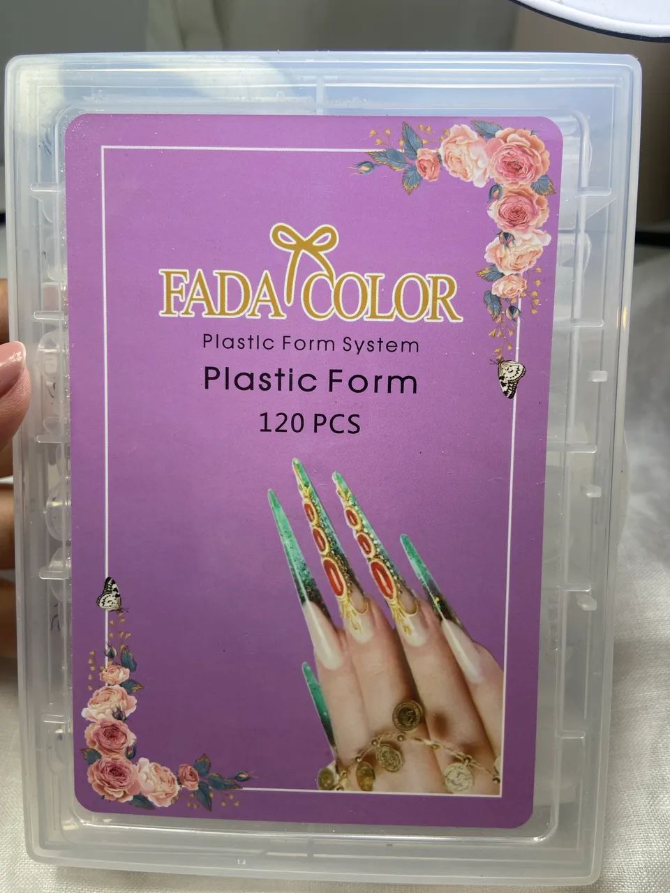 Material para alongamento de unhas 