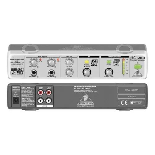 Processador de Voz para Karaoke Behringer Mix800 - Foto 2
