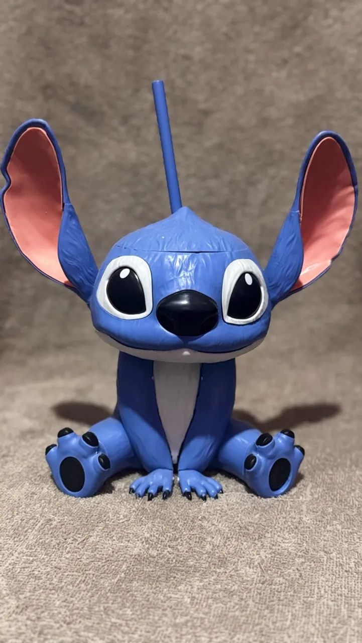 Balde e copo temáticos de cinema stitch - Foto 4