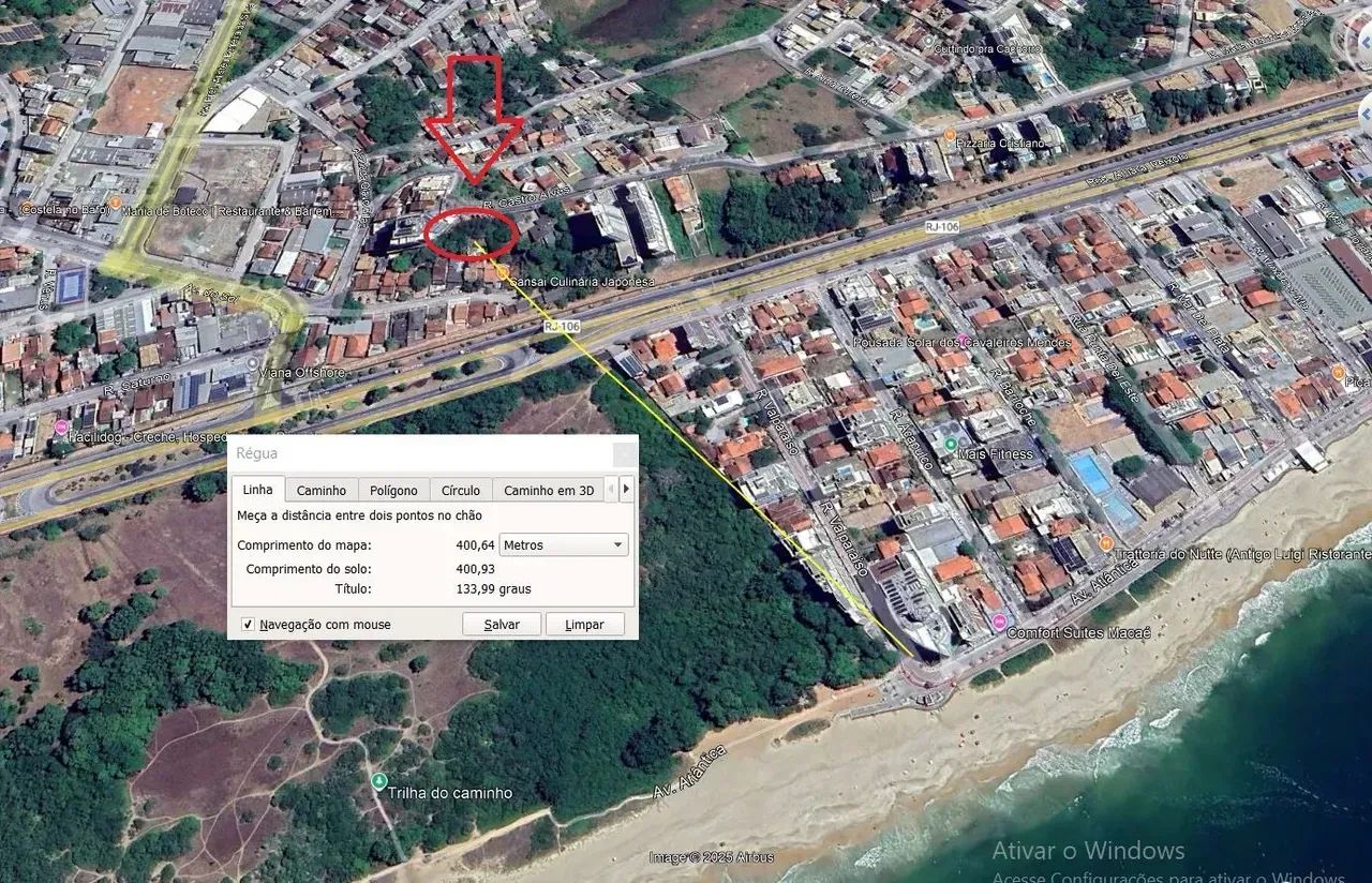 Área de 1162 M², com vista Mar, Gória - Macaé - RJ - Foto 5