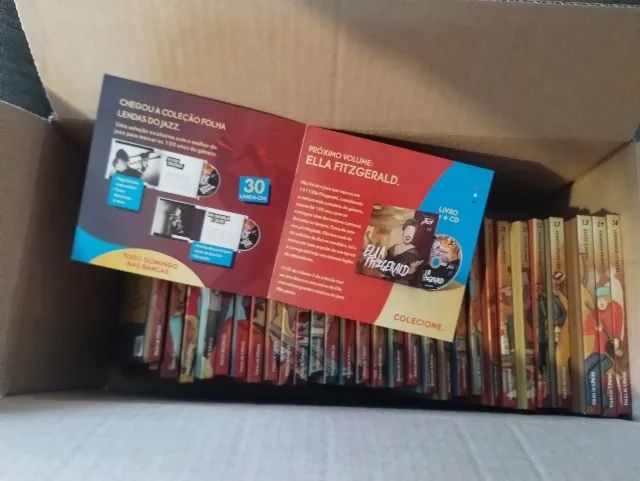 Coleção de CDs Jazz 30 vol - Folha de S. Paulo