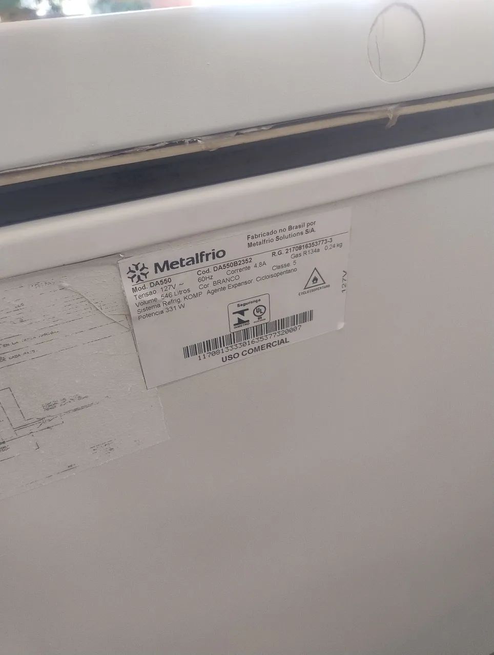 Freezer metalfrio 545 litros  - Foto 3
