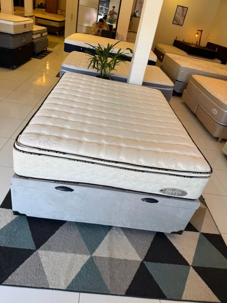 Cama Box Baú MAXFLEX SEMINOVA TOP - ENTREGO  - Foto 5
