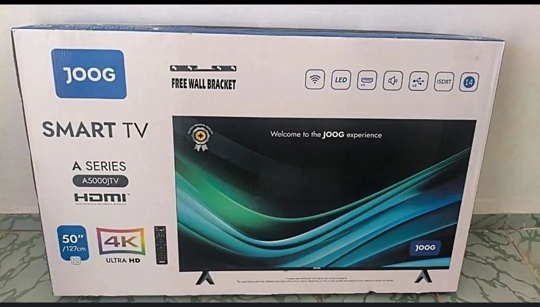 Tv 50 polegadas joog nova na cx