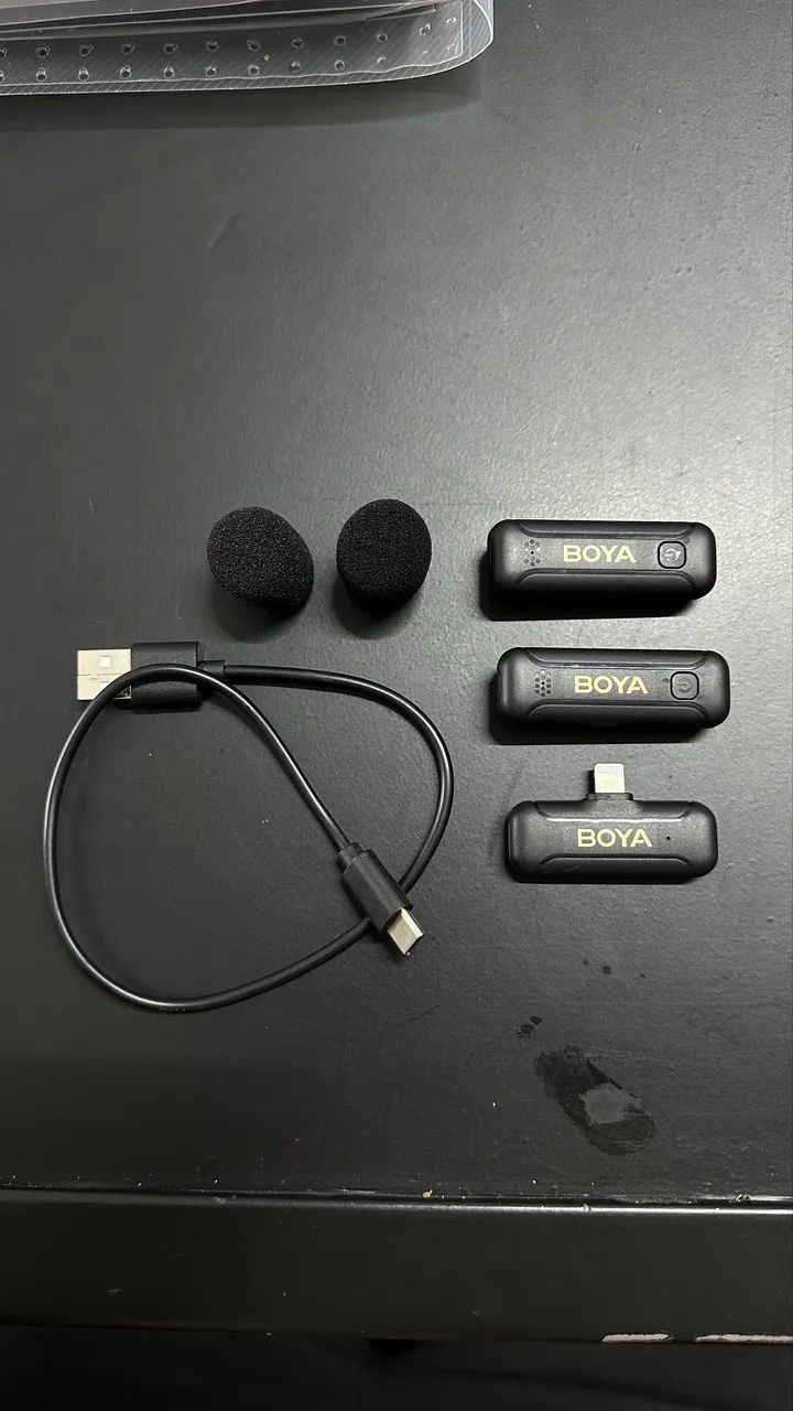 Kit Microfone Lapela BOYA