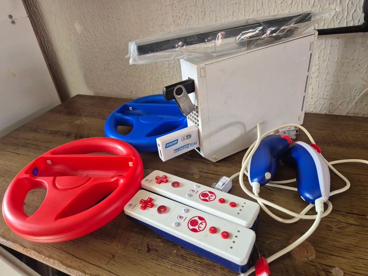 Nintendo Wii com acessórios  - Foto 3