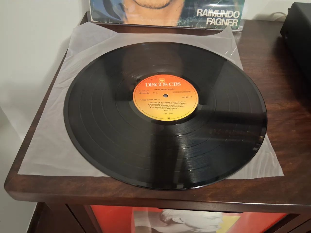 Lp disco de vinil fagner  - Foto 4