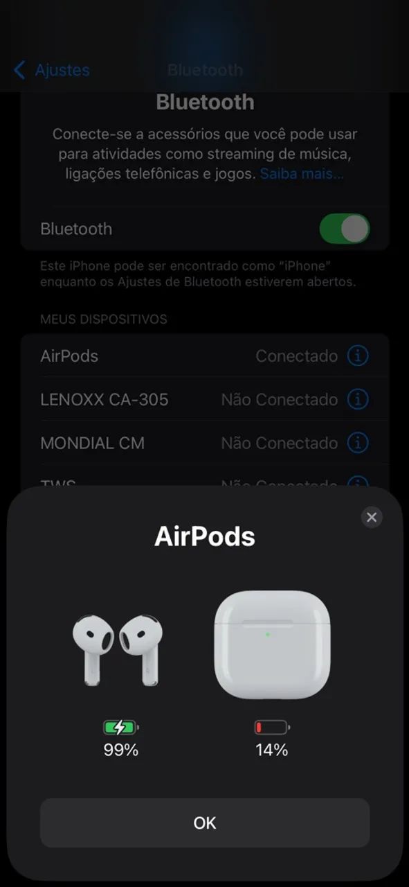 AirPods 4 com cancelamento de ruído - Foto 4