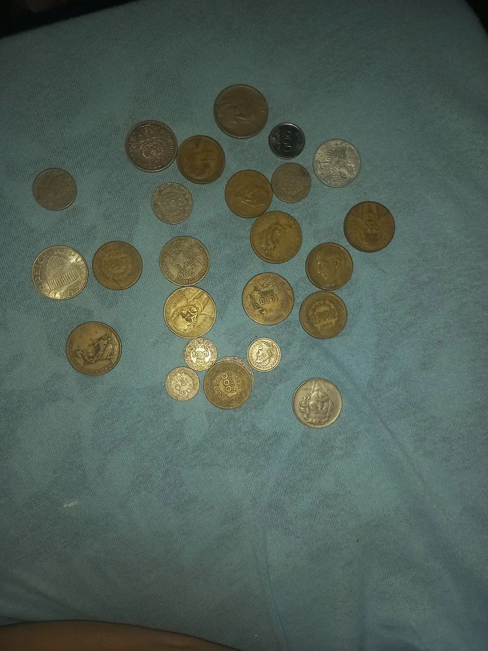 Moedas antigas e 3 raras