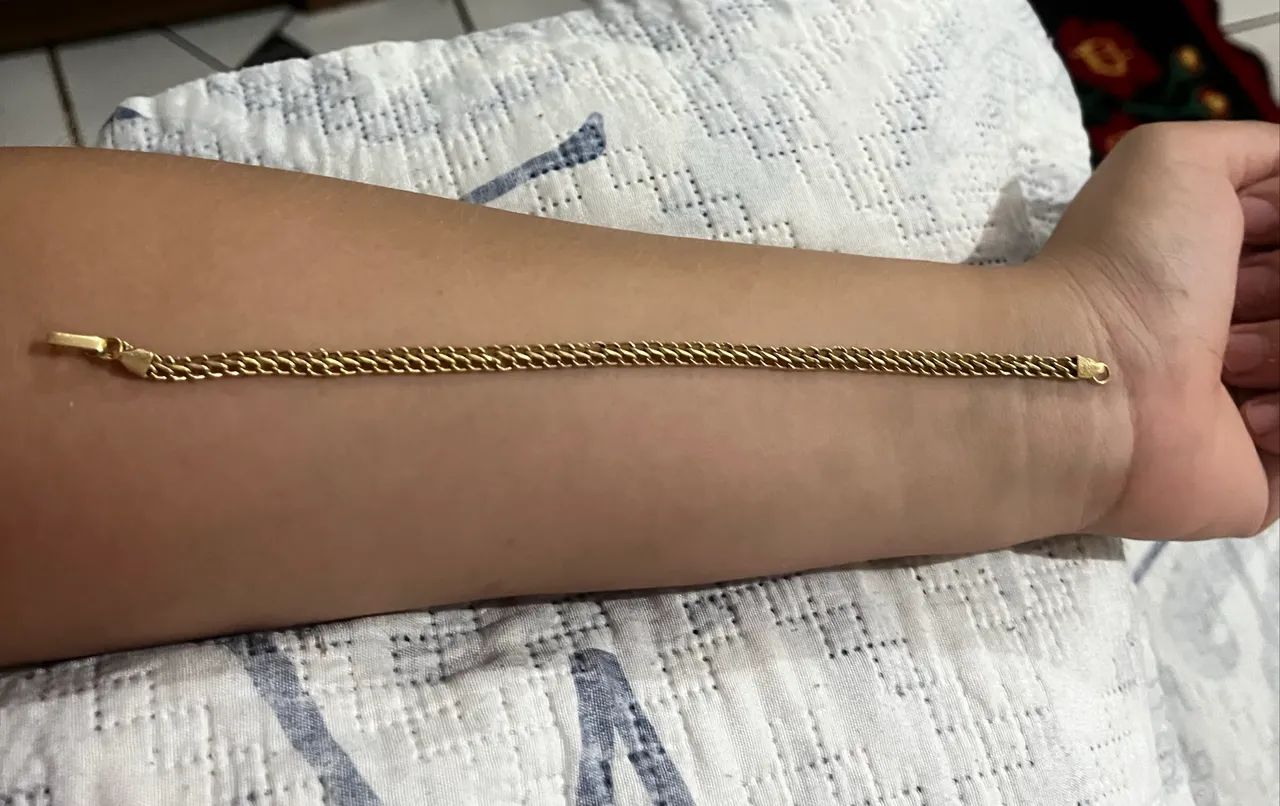 Pulseira de ouro  - Foto 3