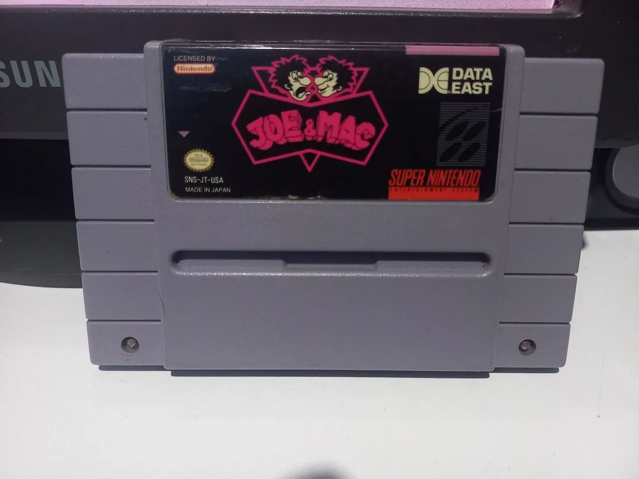 Joe e Mac Cartucho Super Nintendo