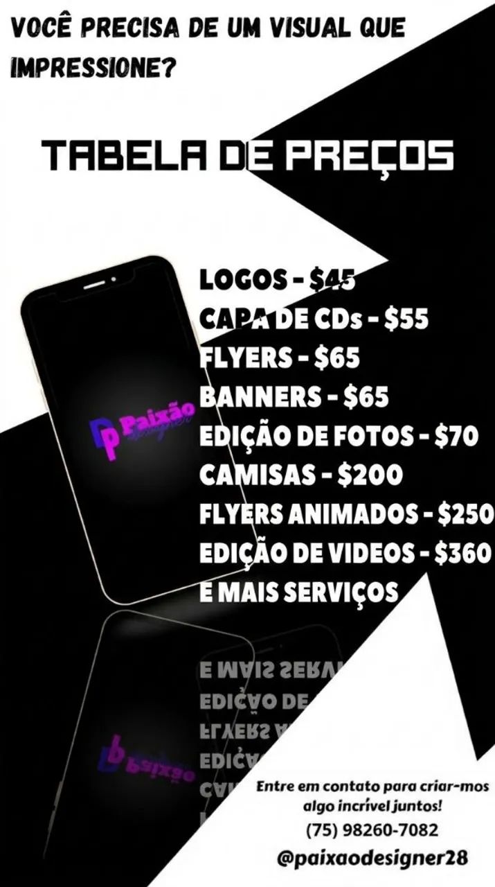 Serviços de Designs Gráficos