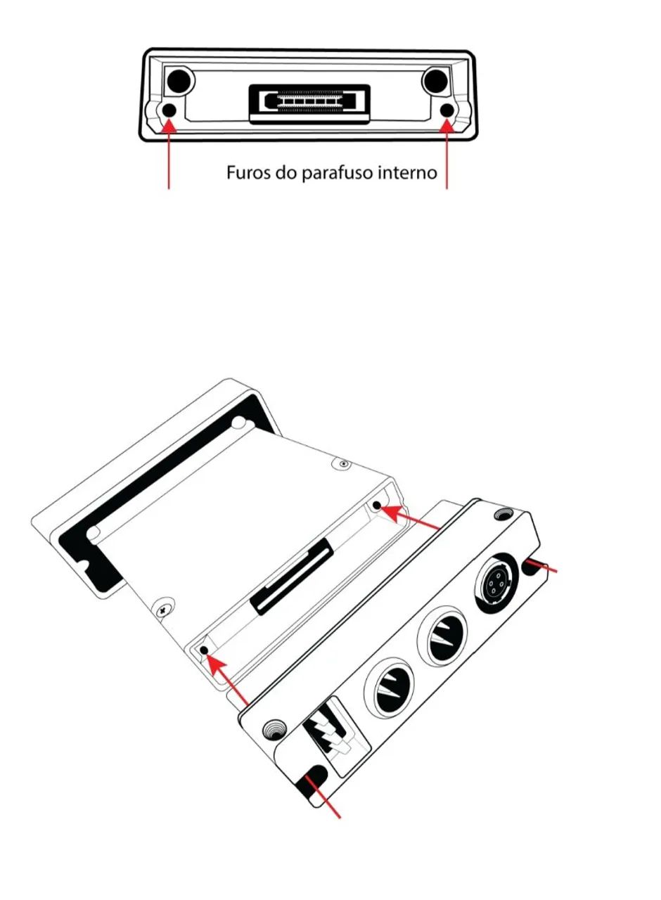 SHURE ADX5BP-TA3 - PLACA TRASEIRA TA3 PARA AXIENT DIGITAL ADX5D - Foto 3