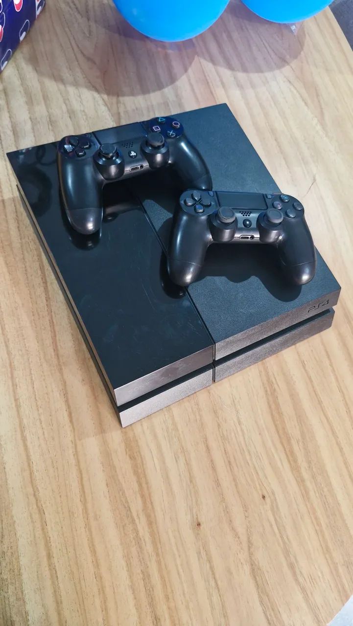 Ps4 Fat com 2 controles - Foto 2