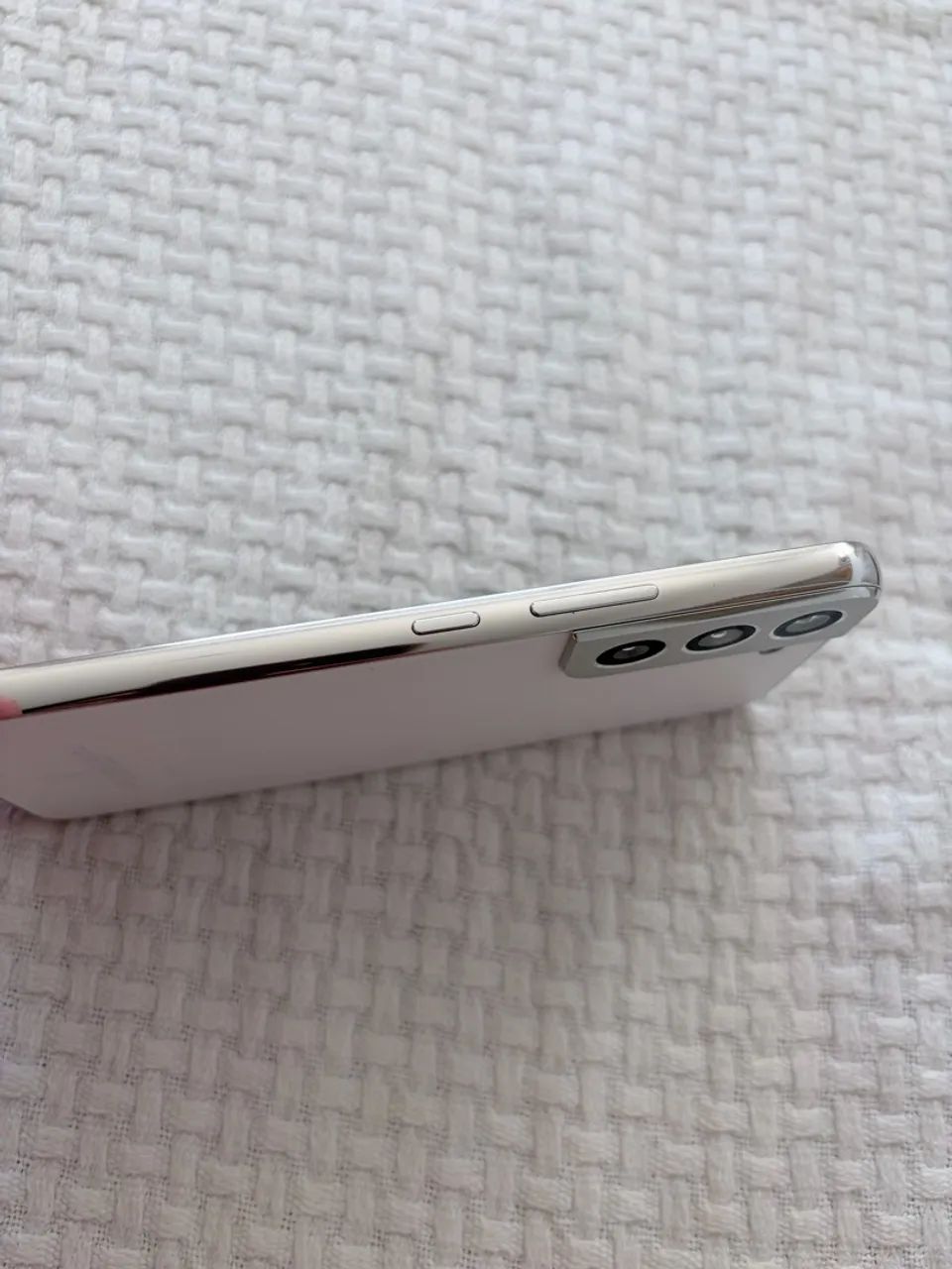 Celular Samsung S22 branco 256GB - Foto 5
