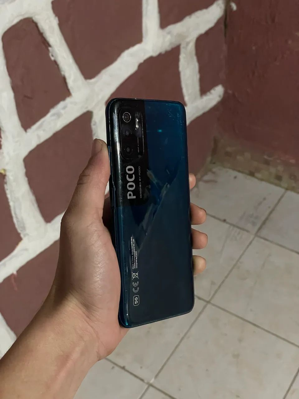 POCO M3 Pro 5G 128GB 4GB RAM | Funcionando | Tela Trincada - Foto 4
