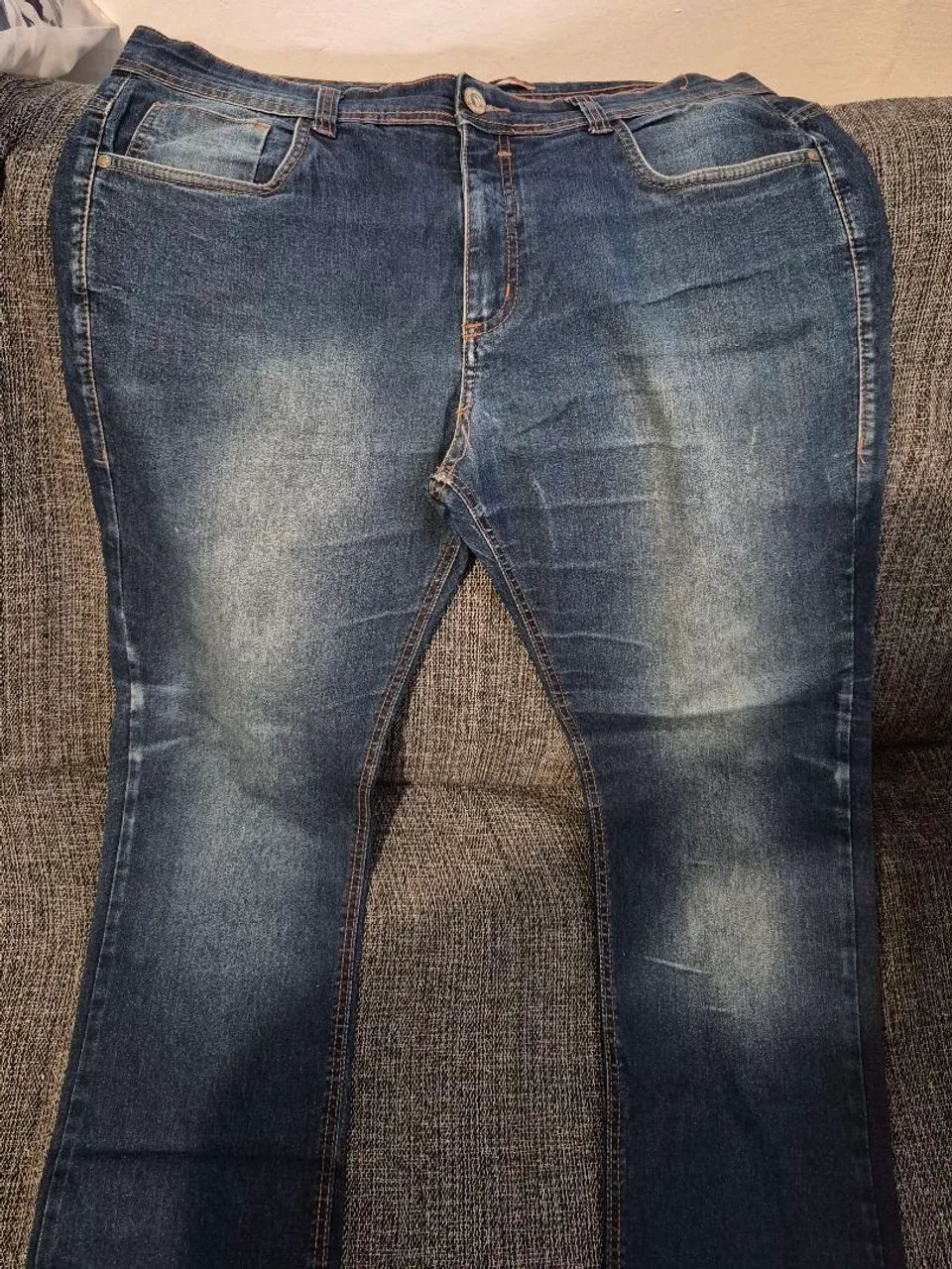 Duas calças jeans masculinas - Tam. 44 e 46 - Foto 4