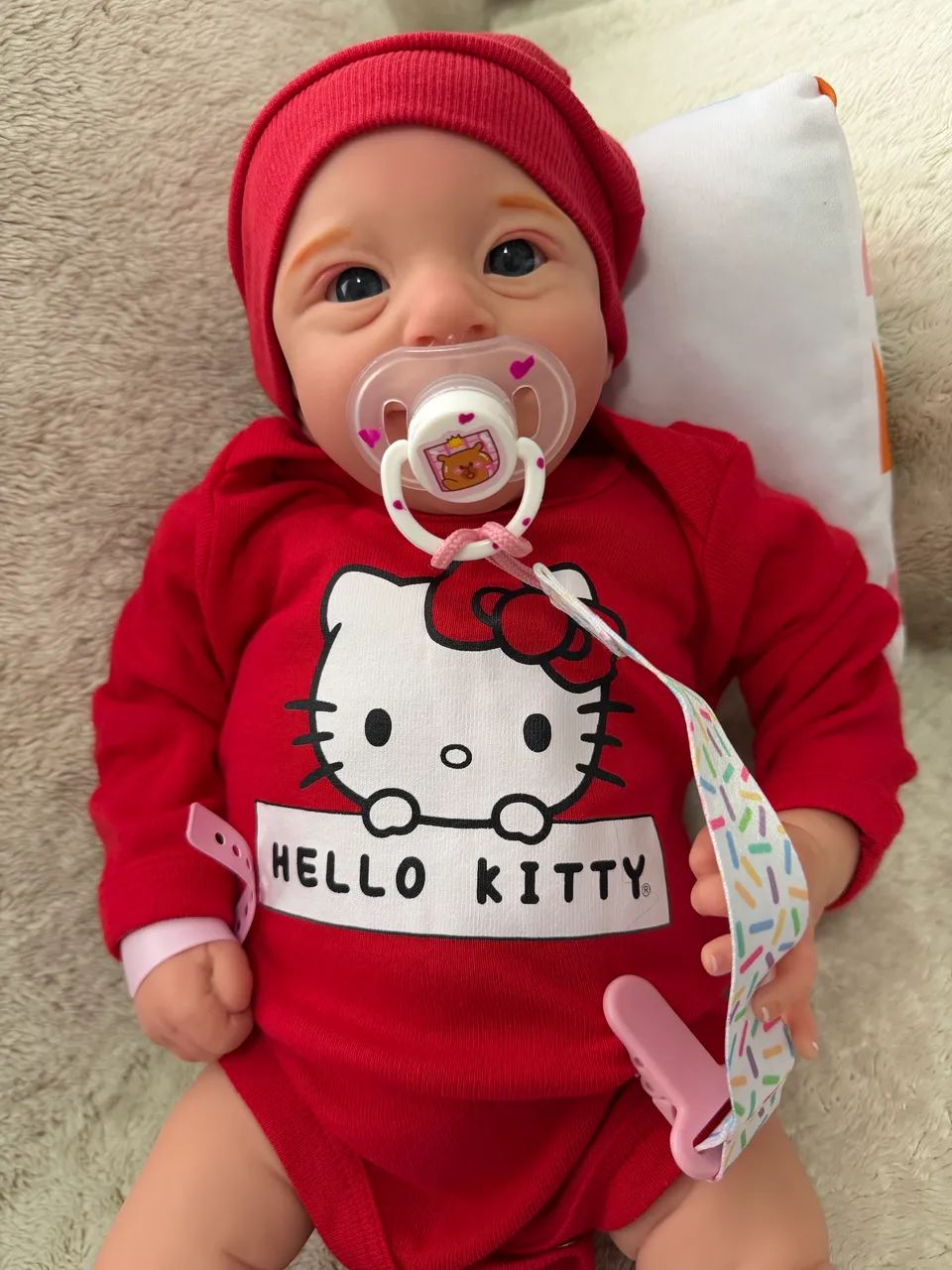 Bebê Reborn Hello Kitty - Foto 3