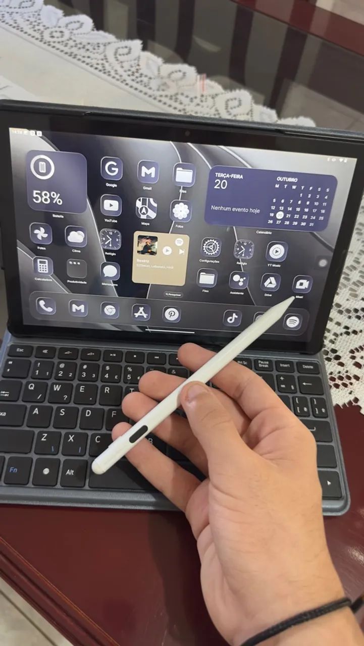 Vision Tab 10 + capinha teclado + caneta digital  - Foto 2
