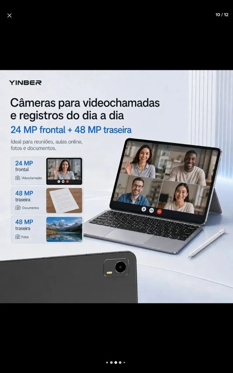 NOTEBOOK TABLET 2 EM 1 - Foto 4
