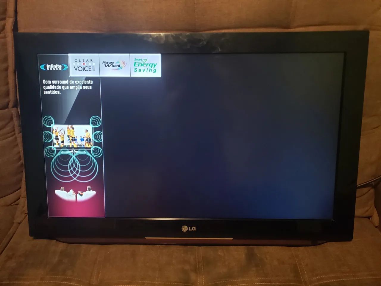 TV LCD LG 32" Full HD - Não é smart