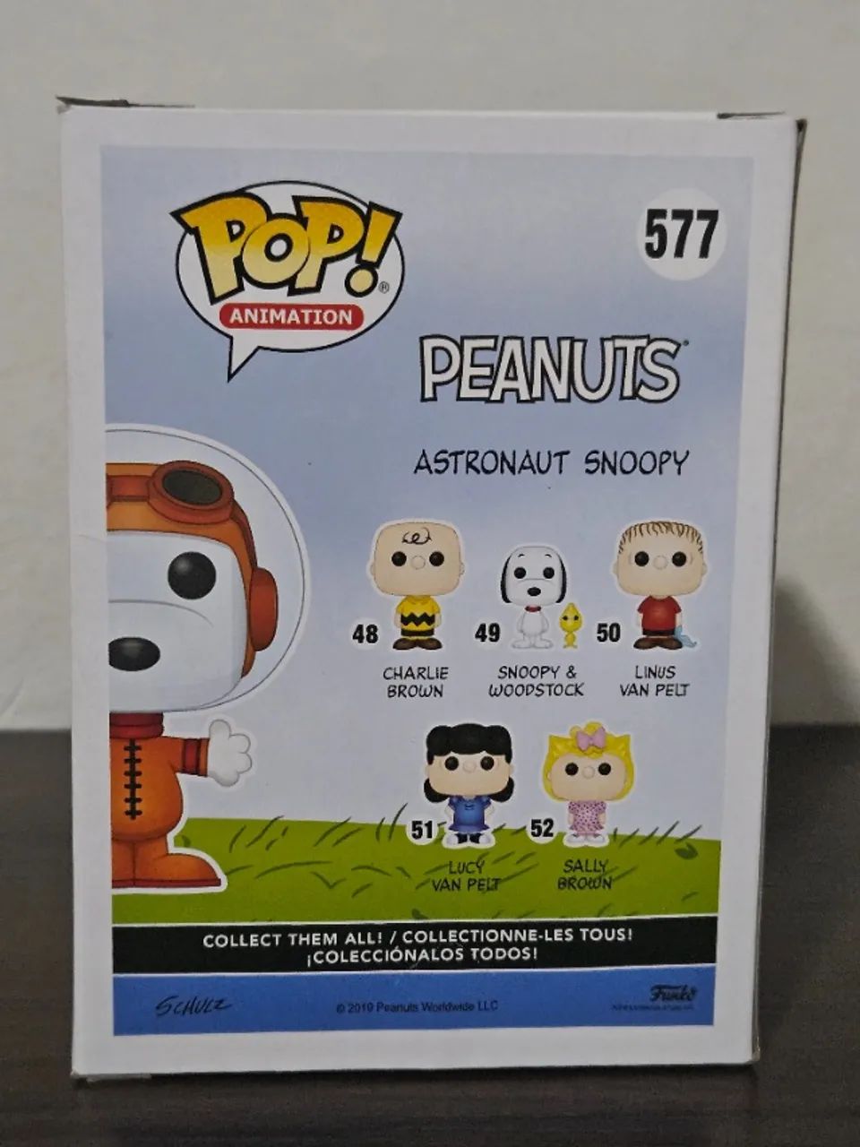 Funko Pop Astronaut Snoopy 577 Caixa Rasgada Peanuts - Foto 4