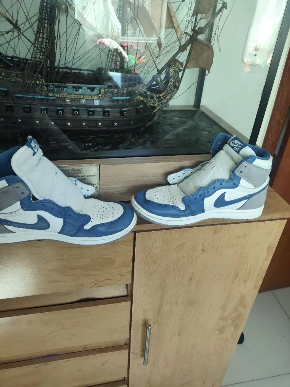 Air Jordan retro high blue - Foto 4
