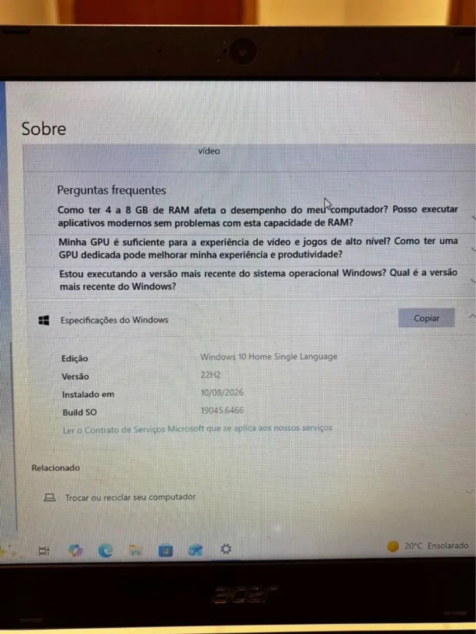 Notebook Acer i5 - Foto 5