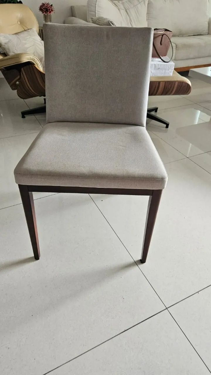 Mesa de jantar em laca com 6 cadeiras - Foto 5
