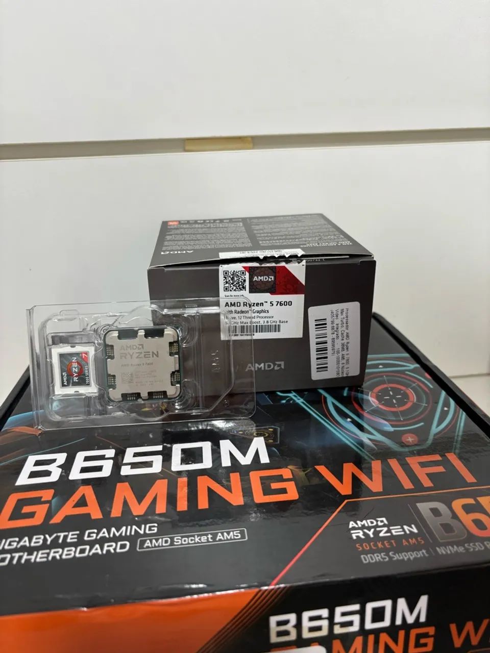 Ryzen 5 7600 + B650m DDR5