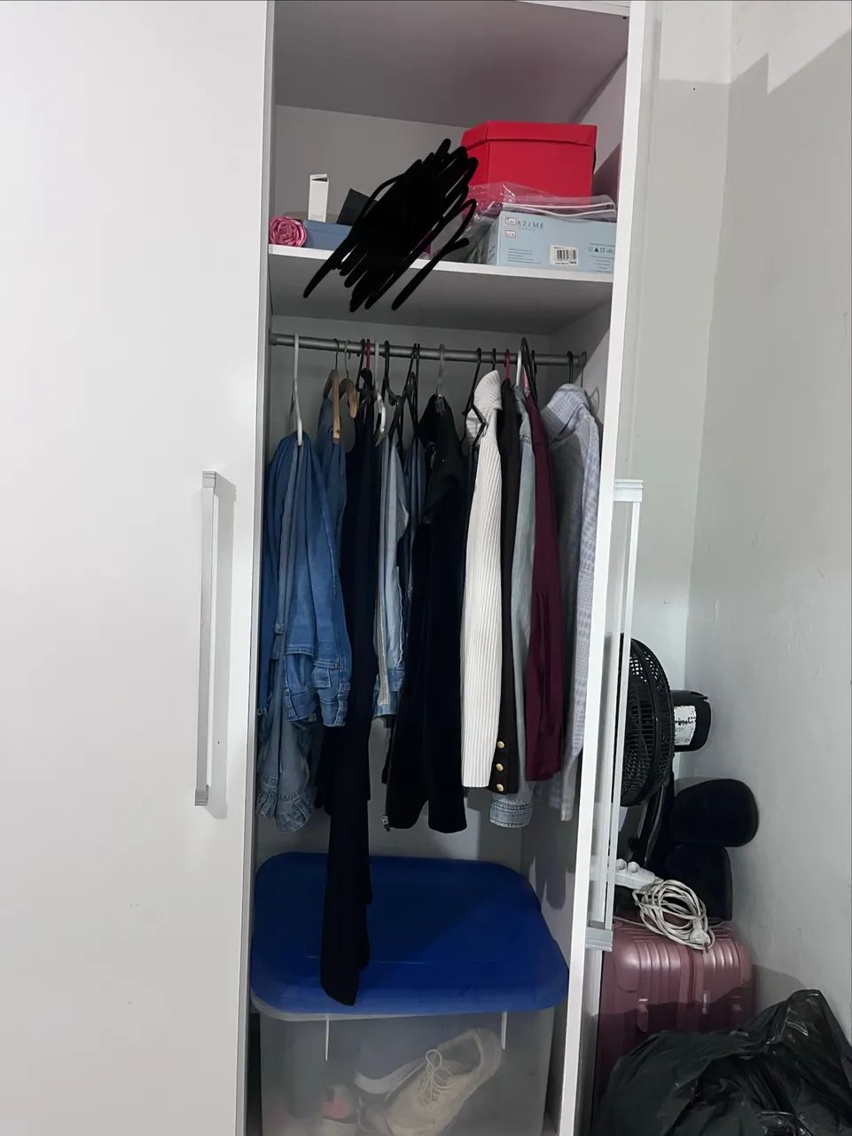 DOAÇÃO guarda roupa casal - Foto 3