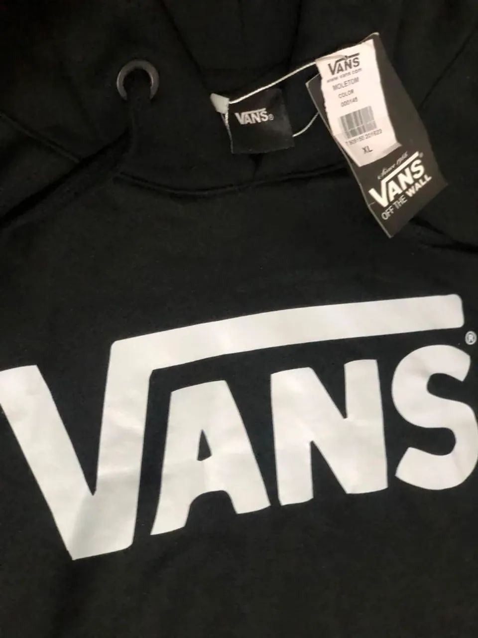 Blusa vans preta Tam GG